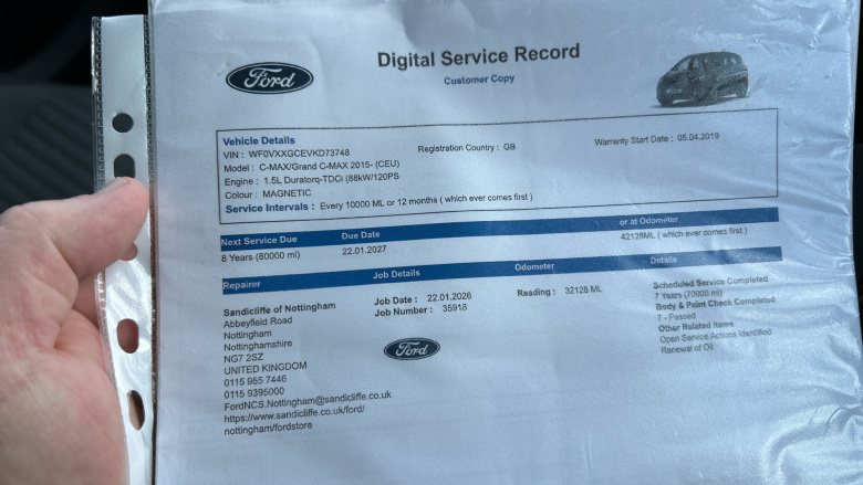 Ford C-MAX 1.5 TDCi Titanium 5dr Diesel Estate